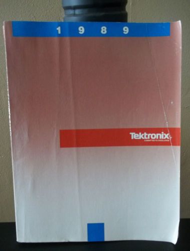 Tektronix company products catalog 1989