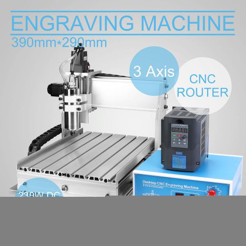 3 AXIS CNC ROUTER ENGRAVING ENGRAVER ROUTING VISIBLE PROCESS CARVING WELL MADE