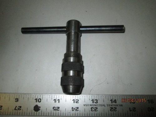 MACHINIST TOOL LATHE MILL Starrett 93 C Tap Wrench For Tapping Threading