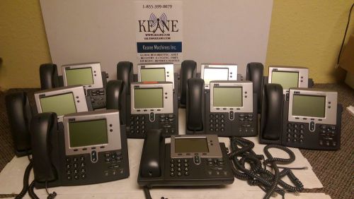 LOT OF 10 Cisco Systems IP Phone 7940 Telephone CP-7940G
