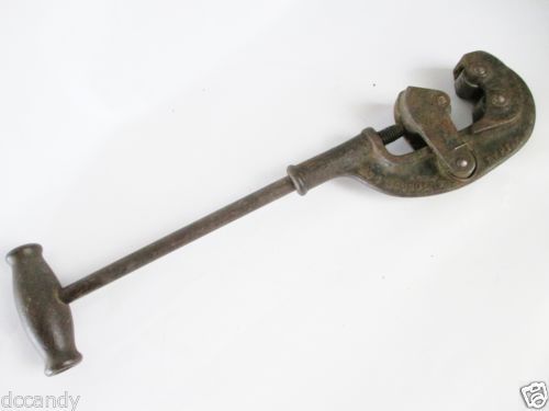 Pipe Cutter No.1 Saunders Type Nye Toolworks Chicago Vintage