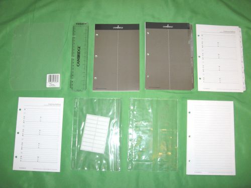 CLASSIC Refill &amp; Tab PAGE LOT Day Runner Cambridge Planner BINDER Franklin Covey
