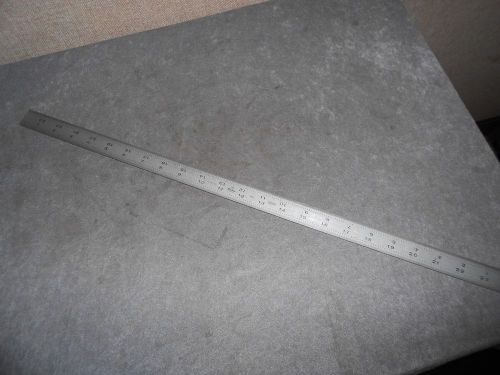 Mitutoyo No. 180-802 24&#034; Stainless Steel Ruler