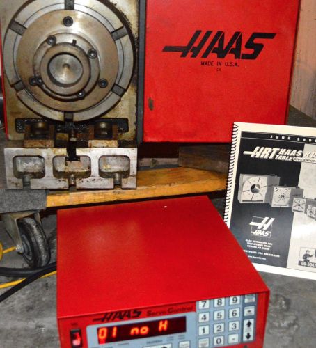 Haas hrt-210-2 4th axis dual rotary indexing table for sale