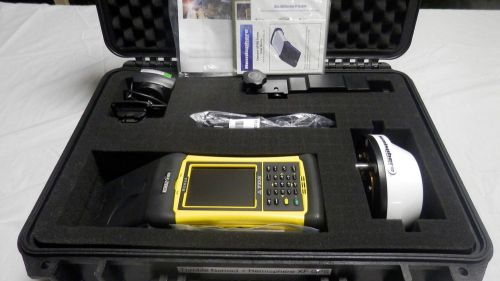 Trimble TDS Nomad + Hemisphere XF102 GPS receiver with A21 antenna kit in case