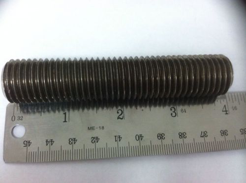 96545A265 Fully Threaded Type 316 Stainless Steel, 3/4&#034;-10 Thread, 4&#034; Long