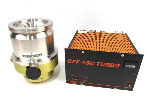 Alcatel 5150 turbo molecular high vacuum pump w/ cff 450 controller - no cables for sale