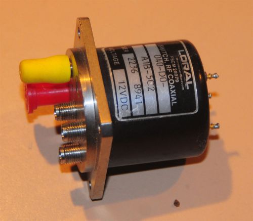 Loral Switch, RF Coaxial 040-D0-A1B-5C2 - 12VDC