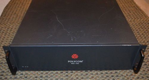 Polycom RMX 1000 Video Conferencing Multipoint Control Base Unit