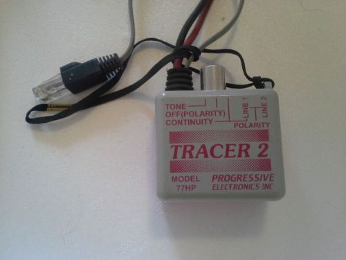 progressive electronics TRACER 2 model 77HP wire tracer / tone generator