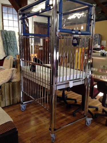 Commercial Stainless Hospital Crib New  Or Pet Cage
