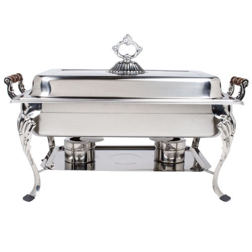 Choice classic 8 qt. full size chafer for sale