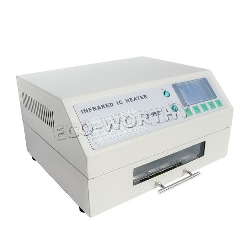 T962 digital micro-computer infrared ic heater reflow oven smd bga 180x235mm for sale