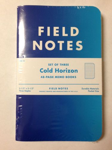 Field notes brand notebook colors : cold horizon edition for sale