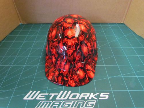 Custom hydro dipped hard hats, new terminator skulls new new !! sick !! for sale