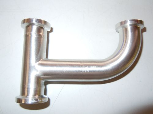 Sanitary tee 3/4&#034; stainless steel316l triclover 3/4&#034;x 3/4&#034;x 3/4&#034; tc 37822-6a usa for sale