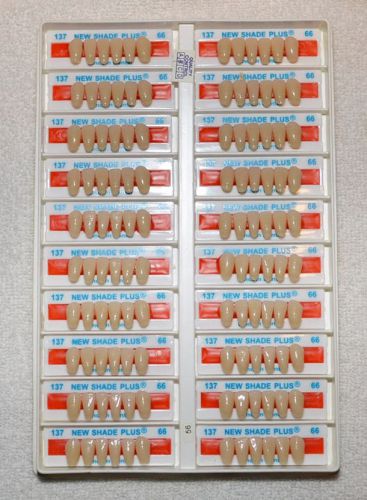 18 cards of lower anterior denture teeth! for sale