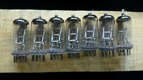 Tungsol DT1705 ?VFD tubes nixie tubes 7pcs,all tested,for clock project