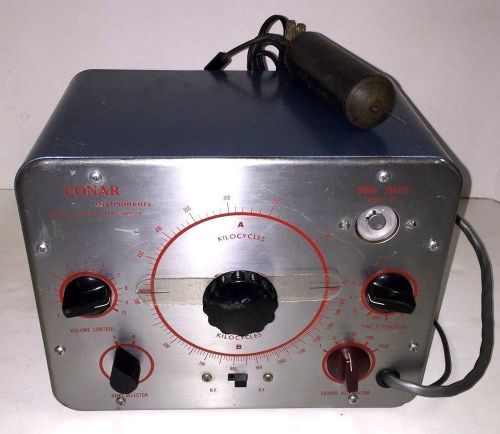 VINTAGE CONAR SIGNAL TRACER MODEL #230  WITH PROBE