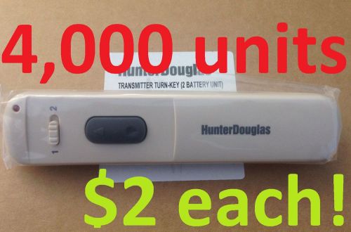 LOT (4,000) NEW Hunter Douglas Blinds Remote Control 2981195000 PowerRise Duette