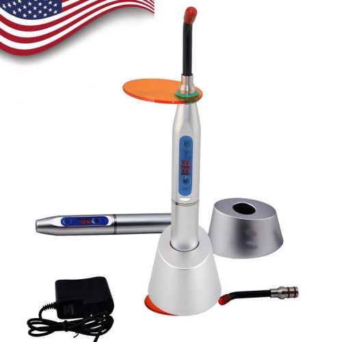 1500mw/cm? dental 5w wireless cordless led curing light lamp for sale