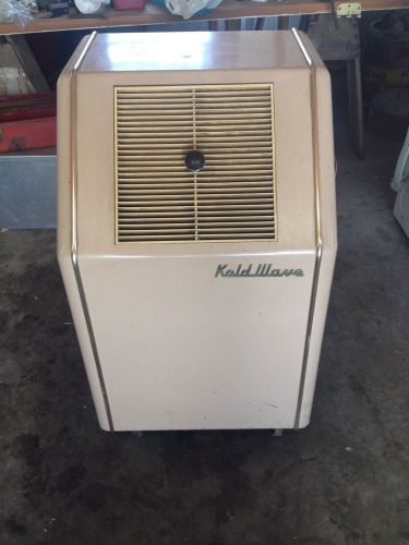 Vintage KoldWave Portable Air Conditioner 60s Pink RARE Antique Kold Wave WORKS!