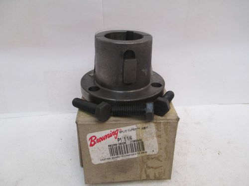 New browning split taper bushing p1 x 1-1/4 1-1/4&#034; bore for sale