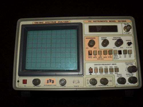ITC Instruments Spectrum Analyzer --  # SA1000A