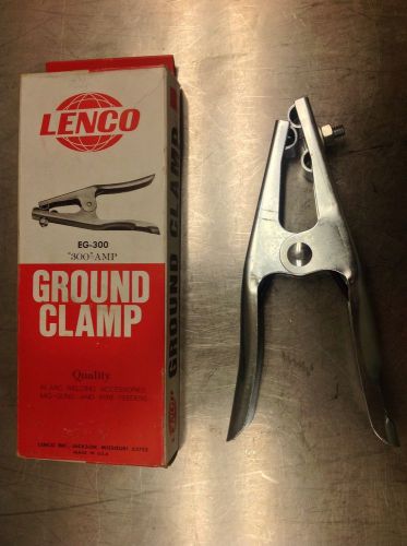 Lenco EG-300 ground clamp 300amp NEW