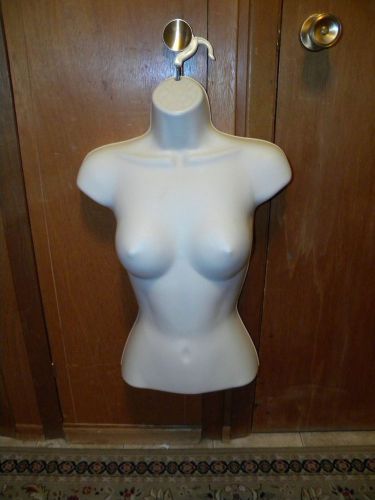 Ladies women&#039;s hanging Bust Form Mannequin 22&#034; x 15&#034;