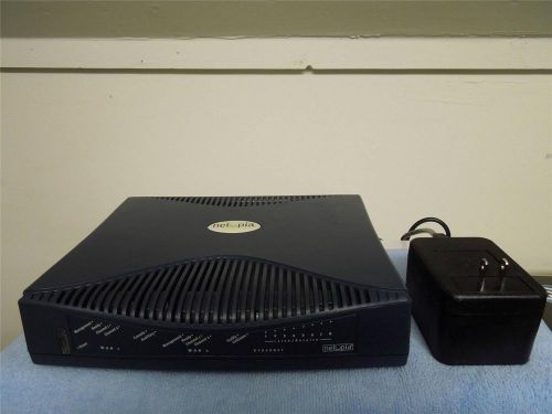 AWESOME NETOPIA R5300 T1 ROUTER 8 PORTS WITH POWER SUPPLY BUNDLE