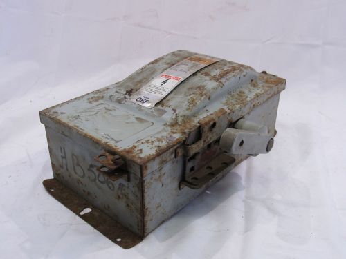 ITE NF252H ENCLOSED SWITCH TYPE 12 60AMP 600VAC  **XLNT**