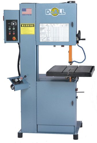 Brand New DoALL 20&#034; Vertical Contour Bandsaw Model 2012-VH Hydraulic Work Table