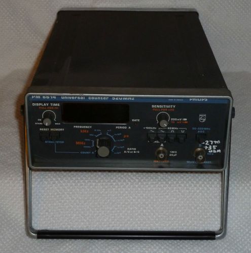 Philips Universal Counter PM 6614 520MHz, Made in Sweden