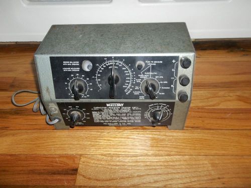 Mallory Capacitor - Resistor Tester CRT1