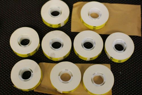 3M 928 ATG Repositionable Adhesive Transfer Tape  9 X ROLLS of  3/4&#034; X 18 YARDS