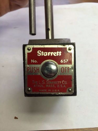 Starrett No. 657 Magnetic Indicator Holder