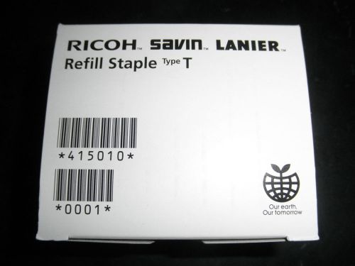 Genuine Ricoh Savin Lanier Refill Staple Type T 415010 *2 Cartridges of 5000*