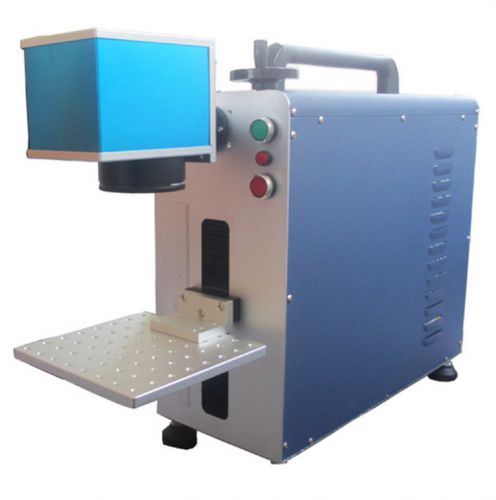 High precision 20w fiber laser metal marking printer  Engraving machine 220V