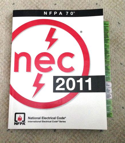 2011 NEC National Electrical Code Book w/ EZ Tabbed** ~NEW FREE Priority S/H