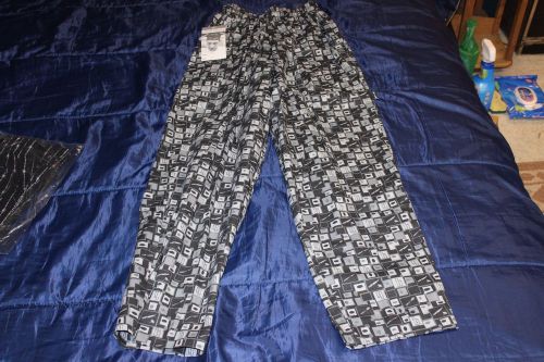 Chef Works Chef Pants Cool Pattern! &#034;Designer Series&#034;
