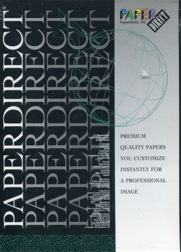 SEALED Paper Direct 3 Panel  Brochure 38# 75 Per Box Standard 8.5 x 11&#034; BMT182