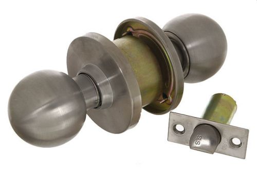 Nugard brushed nickel steel heavy duty commercial passage door lock 2200cmv ansi for sale