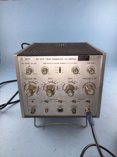 Philips PM 5770 1Hz- 100MHz Pulse Generator