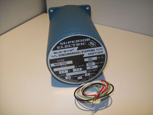 SUPERIOR ELECTRIC SLO-SYN SYNCHRONOUS  STEPPING MOTOR M093-FD07