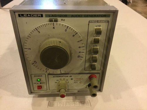 LEADER- LAG-120B AUDIO FREQUENCY Generator 10Hz - 1MHz &#034;FREE SHIPPING&#034;