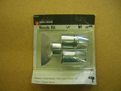 Black &amp; decker heat gun nozzle kit (97-507) for sale