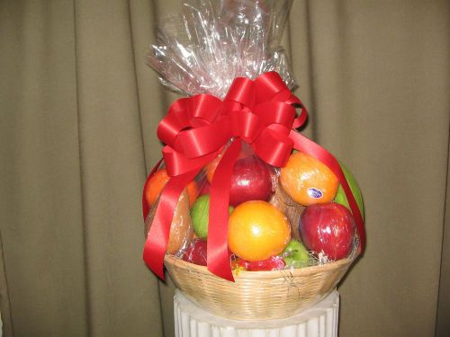 24&#034;x100&#039; Clear Heat Shrink Wrap Film Cutter Box, opens to 48&#034; wide fruit basket