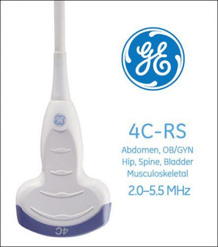 Ge 4c-rs ultrasound probe - 30-day flawless or free guarantee! for sale