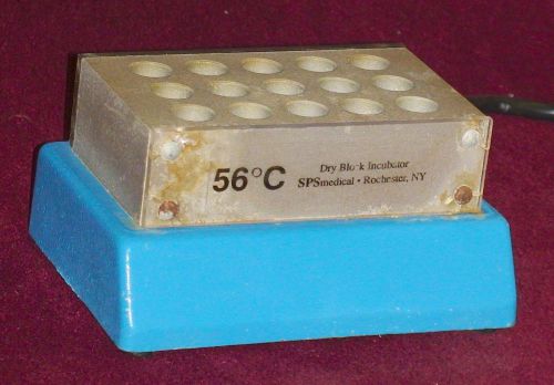 Dry bath heat block incubator -  56?c - sps medical -  ndb-056 *tested* for sale